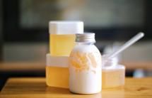 白桃乌龙茶冻&茶冻撞奶【冰粉籽版】