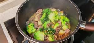 健康又美味的低油水煮米豆腐蔬菜牛腱（健康食谱）的做法 步骤6