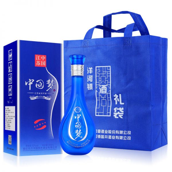 中国梦52度白酒浓香型500ML*6瓶礼盒装