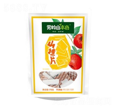 霧嶺山本色山楂片雪麗球果丹皮山楂卷兒童健康小吃辦公室休閑零食獨(dú)立小包裝山楂片170g