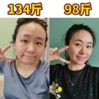 易胖体质成功减肥36斤，有对比图，分享减肥经历