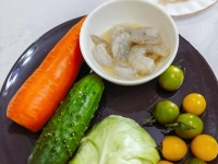 【步骤图】夏日健康营养的轻食减脂餐/时蔬鸡排的做法