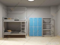 学生上下床打造舒服温馨宿舍生活