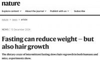 轻断食头发不保，16+8 又翻车？中国研究再登顶刊，如何看待