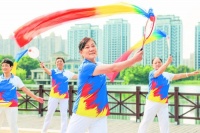 快乐健身暖民心 乐享健康新生活