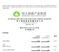 恒大健康营收大增136%  大健康+新能源汽车赋能绿色生活