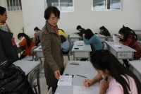 我校再次成功举办全国卫生行业反射疗法师四级技能鉴定考试