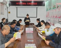 【文明实践】小树林社区新时代文明实践站开展“学习科学理论  引领健康生活”科普宣传活动