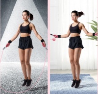 晴晴摄影：坚持跳绳一个月，身体健康了，家庭和睦了，孩子长高了！
众所周知，跳绳是一家老小最好的互动健身运动，一家人有事没事来个跳绳比赛，既运动了筋骨，又增强了感情。一家人一起跳绳的七大好处你知道几个呢？
1、增加了一家人的活跃度，让家充满欢声笑语；
2、增加了家里情趣，让家人觉得家人更亲，让家庭成员觉得家更温暖，生活更幸福；
3、有效减少一家人的情绪低落，让身心更健康；
4、能让一家能快乐地沟通，...