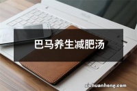 巴馬養(yǎng)生減肥湯