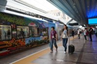 京津冀首趟“星光·燕趙號(hào)”觀光旅游列車發(fā)車