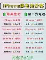 iPhone換電池：官方還是第三方