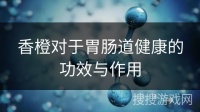 香橙對(duì)于胃腸道健康的功效與作用