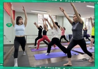 亲湖社区瑜伽公益活动：健康生活新体验