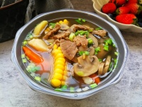 牛肉湯這種做法，清香不油膩，好喝不長膘，冬天越吃越暖和