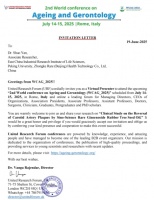 闫硕博士受邀在线参加第二届世界老龄化与老年医学大会，分享中科稀苷橡胶树种子油研究成果