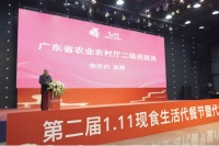 第二届1.11现食生活代餐节暨代餐粉行业白皮书发布会在广州举行