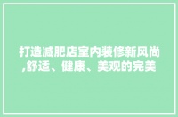 打造减肥店室内装修新风尚,舒适、健康、美观的完美融合