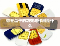 炒冬瓜子的功效与作用是什么