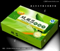 绞股蓝健康茶包装设计稿设计模板下载