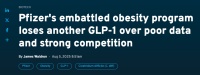 辉瑞全面终止 GLP-1 管线开发