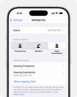 使用 AirPods Pro 2 的助听功能