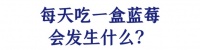 每天吃一盒蓝莓会发生什么？
