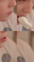 婴儿。儿童营养是在美味与健康之间的平衡。