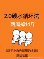 坚持低碳生活，我一个月减了18斤，全身轻松