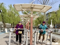 镇巴柳园智能健身设备“圈粉无数” 科技让健康生活“可视化”