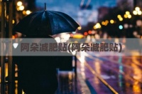 阿朵減肥貼(阿朵減肥貼)