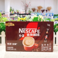 雀巢1＋2特濃低糖即溶咖啡固體飲料390g（13g×30條）