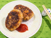 高粱米漢堡排
