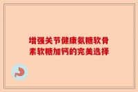 增強(qiáng)關(guān)節(jié)健康氨糖軟骨素軟糖加鈣的完美選擇