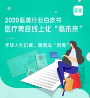 新氧發(fā)布《2020醫(yī)美行業(yè)白皮書》 引導中小型腰部機構(gòu)健康發(fā)展