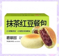 碧翠园抹茶红豆餐包：健康美味的营养早餐新宠