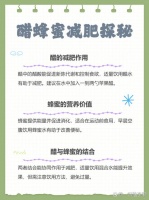 蜂蜜配什么醋能減肥嗎？