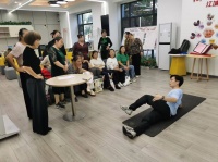 徑河街長墩堤社區(qū)：全民健身 動享健康 開展運動康復科普講座