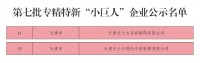 天士力醫(yī)藥集團兩家子公司榮獲國家級專精特新“小巨人”企業(yè)認(rèn)定