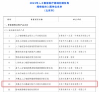 三博脑科栾国明教授团队项目入选国家级人工智能医疗器械创新任务