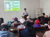 上高街道开展健康体重健康生活知识讲座