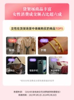 《2024抖音电商女性消费趋势数据报告》：货架场景女性消费占六成