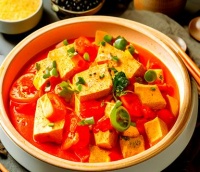 西红柿与豆腐的经典美味搭配与健康益处