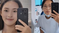 女生学医前后对比照走红，校内校外不像同一人，男友直呼受不了