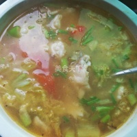 嫩滑鱼片汤，鲜美营养，这个鱼片又滑又嫩，特别可口