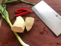 【步骤图】冬笋炒蘑菇。。的做法