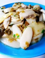 冬笋蘑菇炒年糕：美味佳肴与健康饮食的完美结合