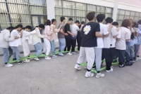 心向阳光，聚力同行——医学院举行心理健康素质拓展活动
