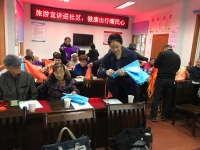旅游宣讲进社区，健康出行暖民心