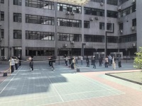体教领航习八段，师生同练促健康 —计算机学院老师积极参加团体操训练工作